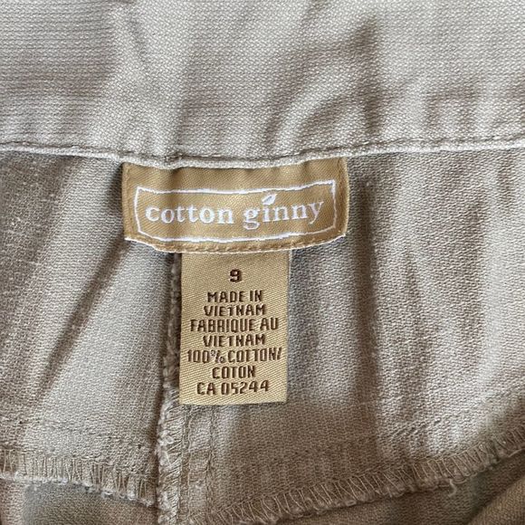 Vintage High Waisted Cotton Shorts - Picture 4 of 9